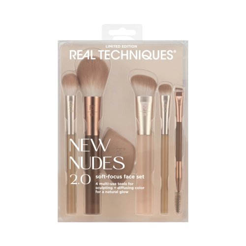 Real Techniques - *New Nude 2.0* - Brush set Soft-focus