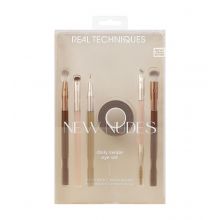 Real Techniques - *New Nudes* - Eye brush and accessory set Daily Swipe