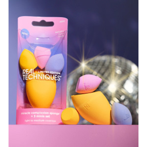 Real Techniques - *Night Brights* - Miracle Complexion Sponge + 3 mini sponges