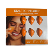 Real Techniques - Pack of 6 makeup sponges Miracle Complexion