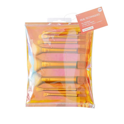 Real Techniques - Brush Set + Toiletry Bag The Wanderer