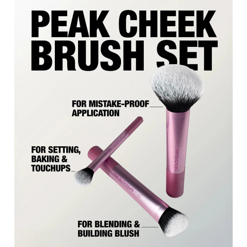 Real Techniques - Peak Cheek Brush Set