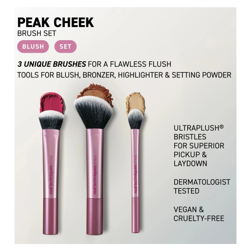 Real Techniques - Peak Cheek Brush Set