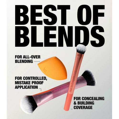 Real Techniques - Brush and sponge set Best of Blends