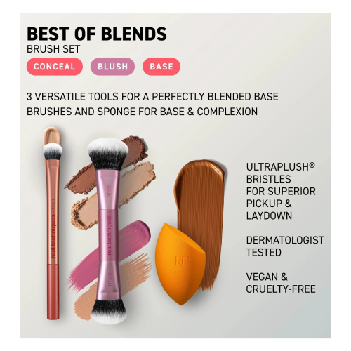 Real Techniques - Brush and sponge set Best of Blends