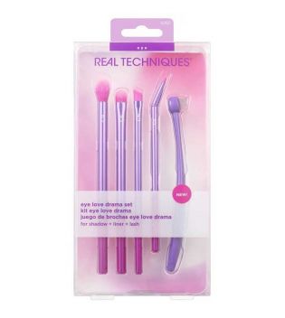 Real Techniques - Eye Brushes & Accessories Set Eye Love Drama