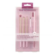 Real Techniques - Eye Brushes & Accessories Set Naturally Beautiful