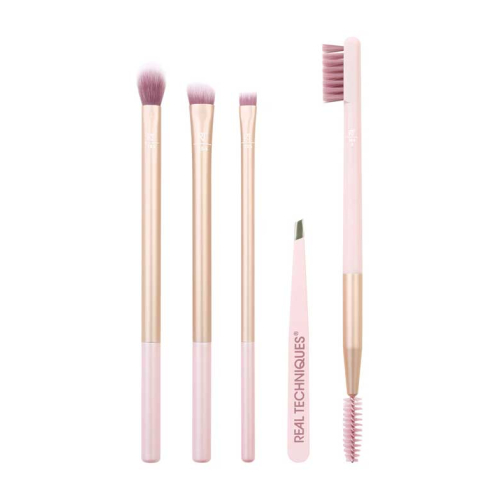 Real Techniques - Eye Brushes & Accessories Set Naturally Beautiful