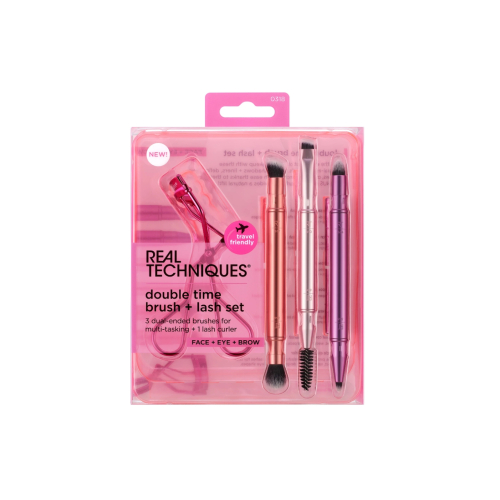 Real Techniques - Set Double Time Brush + Lash set