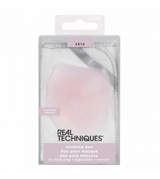 Real Techniques - Set to apply facial masks Masking Duo