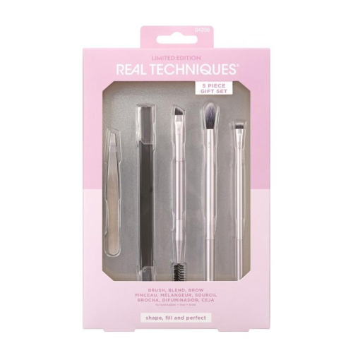 Real Techniques - *Share The Glow* - Eyebrow Set Brush, Blend, Brow
