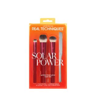 Real Techniques - *Solar Power* - Golden hour Glow brush set