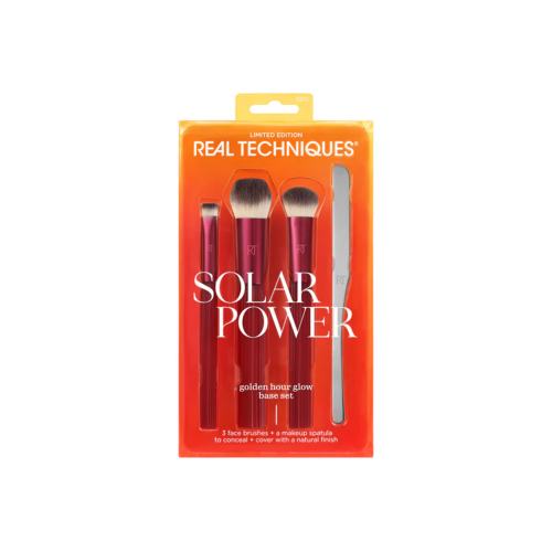 Real Techniques - *Solar Power* - Golden hour Glow brush set