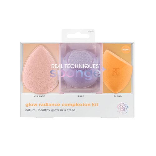Real Techniques - *Sponge +* - Sponge set Glow Radiance Complexion Kit