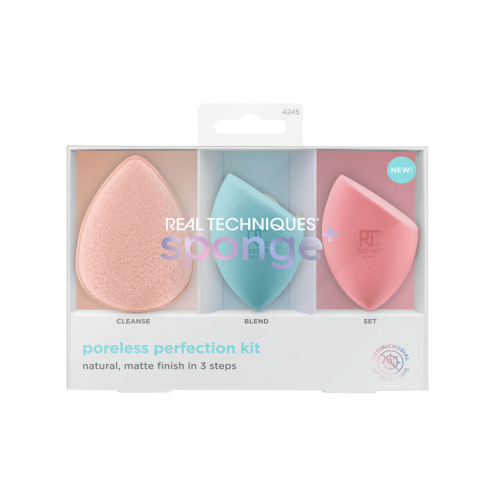 Real Techniques - *Sponge +* - Sponge set Poreless Perfection Kit
