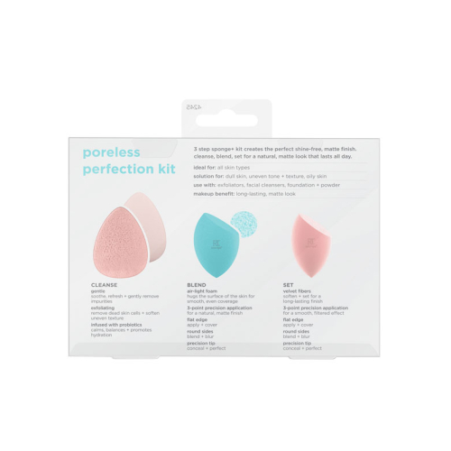 Real Techniques - *Sponge +* - Sponge set Poreless Perfection Kit