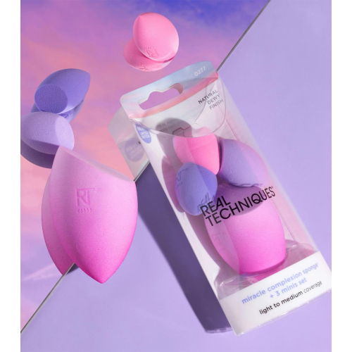 Real Techniques - *Sunrise To Sunset* - Miracle Complexion Sponge + 3 mini sponges