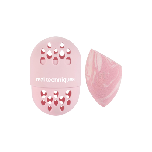 Real Techniques - *Sweet Tooth* - Makeup sponge + case Batter up Base