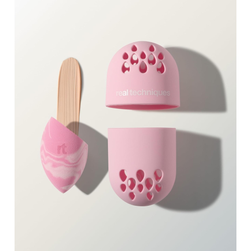 Real Techniques - *Sweet Tooth* - Makeup sponge + case Batter up Base
