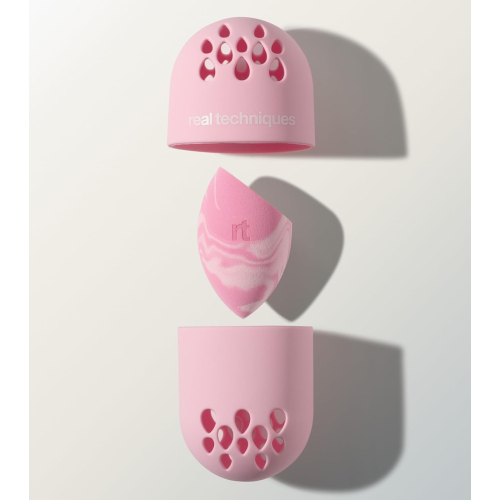 Real Techniques - *Sweet Tooth* - Makeup sponge + case Batter up Base