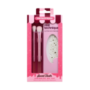 Real Techniques - *Sweet Tooth* - Brush Set + Face Stickers Sprinkles on Top