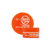 Red One - Styling Wax Aqua Hair Wax - Orange mini size