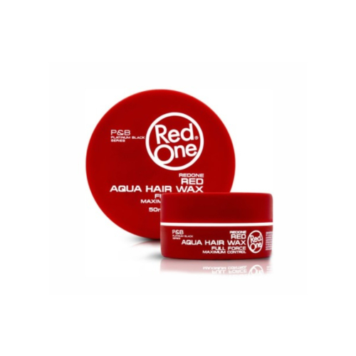 Red One - Styling Fixing Wax Aqua Hair Wax Red - Mini Size