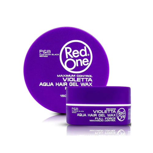 Red One - Hair Styling Fixing Wax Violetta Aqua Hair Gel Wash