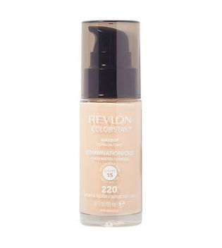 Revlon - ColorStay liquid foundation for Combination/Oily Skin SPF15 - 220: Natural Beige