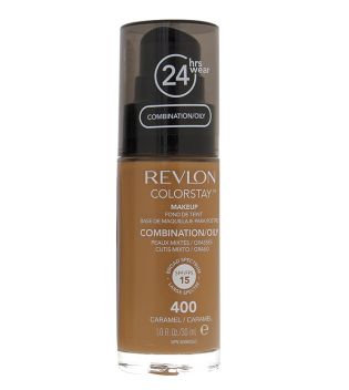 Revlon - ColorStay liquid foundation for Combination/Oily Skin SPF15 - 400: Caramel
