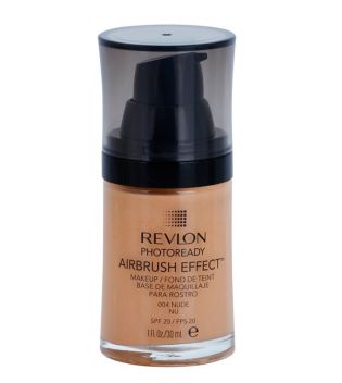 Revlon - ColorStay liquid foundation Photoready Airbrush effect  - 004: Nude Nu