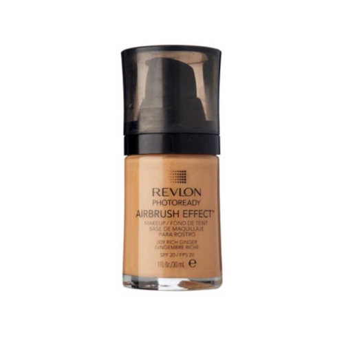 Revlon - ColorStay liquid foundation Photoready Airbrush effect  - 009: Rich Ginger