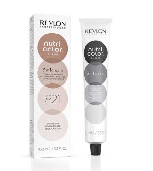 Revlon - Nutri Color Filters 3 in 1 Cream 100ml - 821: Silver Beige