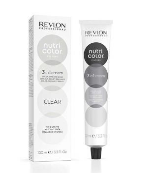 Revlon - Coloration Nutri Color Filters 3 in 1 Cream 100ml - Clear