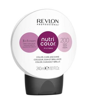 Revlon - Color Nutri Color Filters 3 in 1 Cream 240ml - 200: Violet