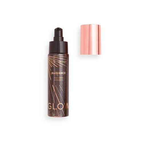 Revolution - *Glow* - Glow Radiance Shimmer Oil for Face and Body - Warm Bronze