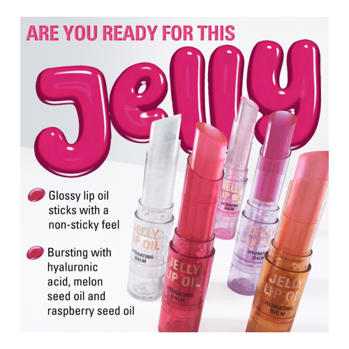 Revolution - Lip Oil Stick Jelly - Crystal Clear PH