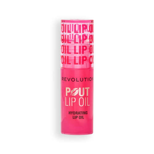Revolution - Moisturizing Lip Oil Pout Lip - Watermelon Pink