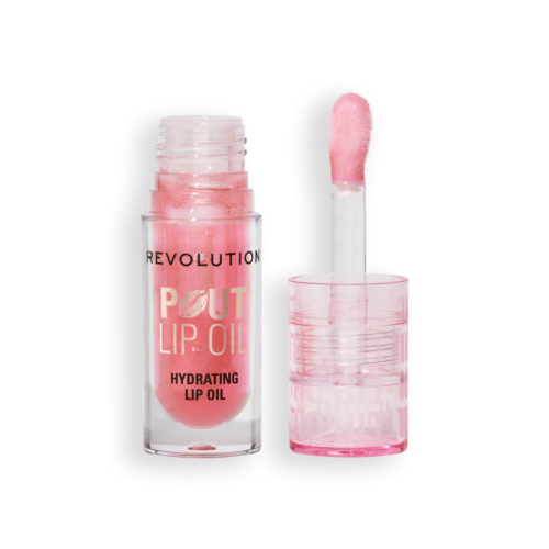 Revolution - Lip Oil Pout Lip - Glam Pink Shimmer