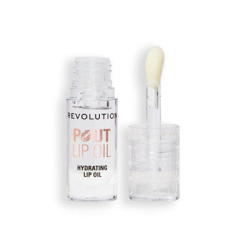 Revolution - Lip Oil Pout Lip - Lychee Clear