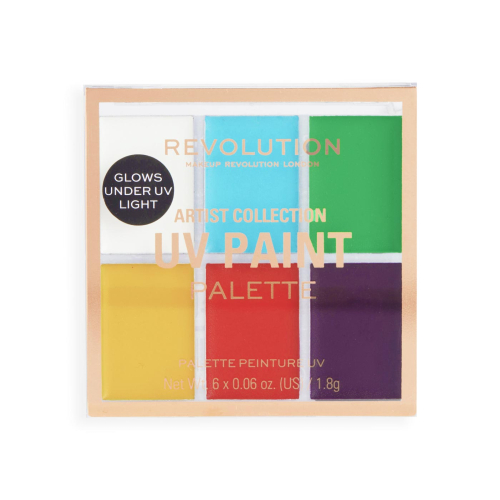 Revolution - *Artist Collection* - Ultraviolet Aqua Color Palette UV Paint