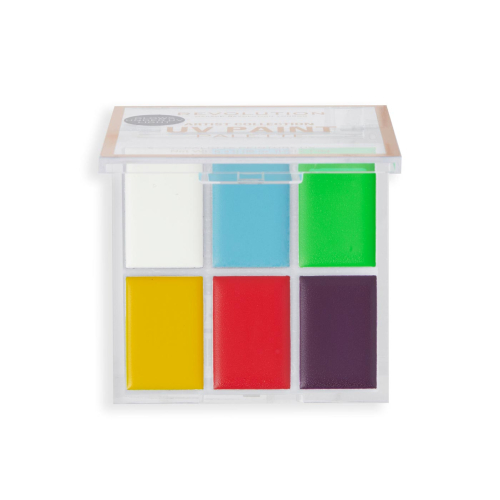 Revolution - *Artist Collection* - Ultraviolet Aqua Color Palette UV Paint