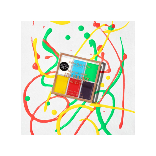 Revolution - *Artist Collection* - Ultraviolet Aqua Color Palette UV Paint