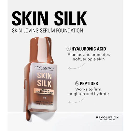 Revolution - Makeup Base Skin Silk Serum Foundation - F10.5