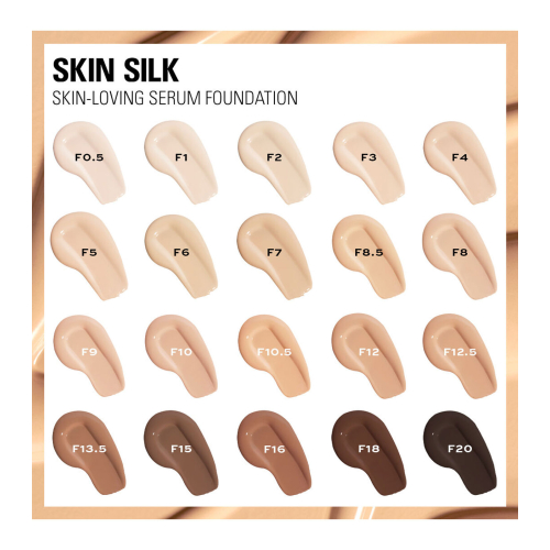 Revolution - Makeup Base Skin Silk Serum Foundation - F12