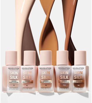 Revolution - Makeup Base Skin Silk Serum Foundation - F12.5