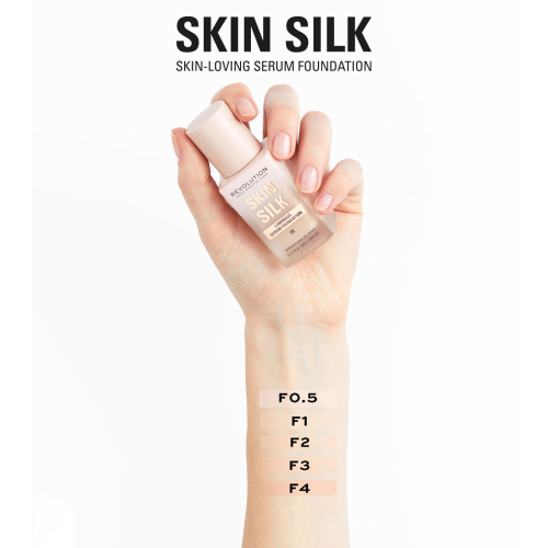 Revolution - Makeup base Skin Silk Serum Foundation - F4