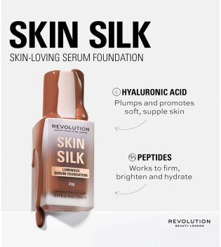 Revolution - Makeup Base Skin Silk Serum Foundation - F5