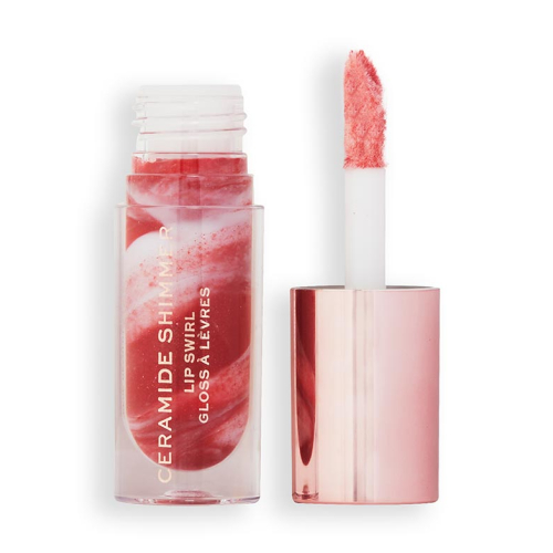 Revolution - Ceramide Shimmer Lip Swirl - Out out red