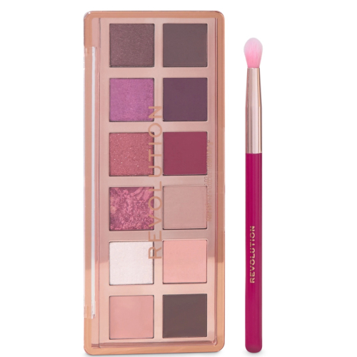 Revolution - Gift Set with Eyeshadow Palette and Brush Cherry Icon